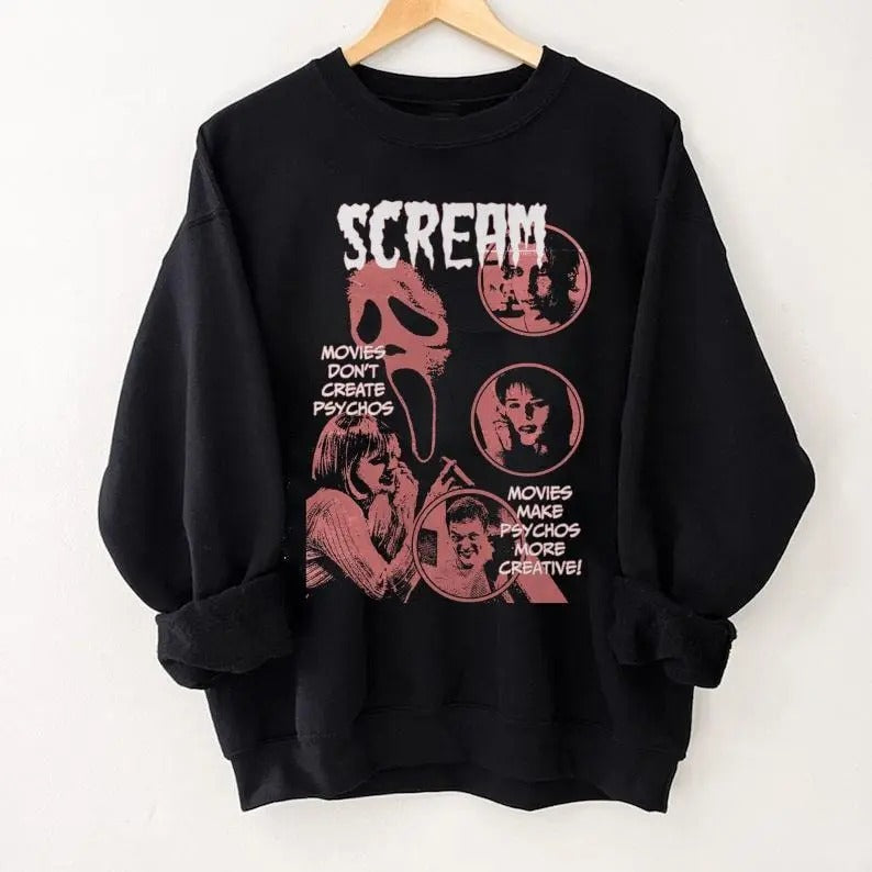 Scream Sweatshirt, Halloween Gift Shirt Hoodie | PodTeesHub.com