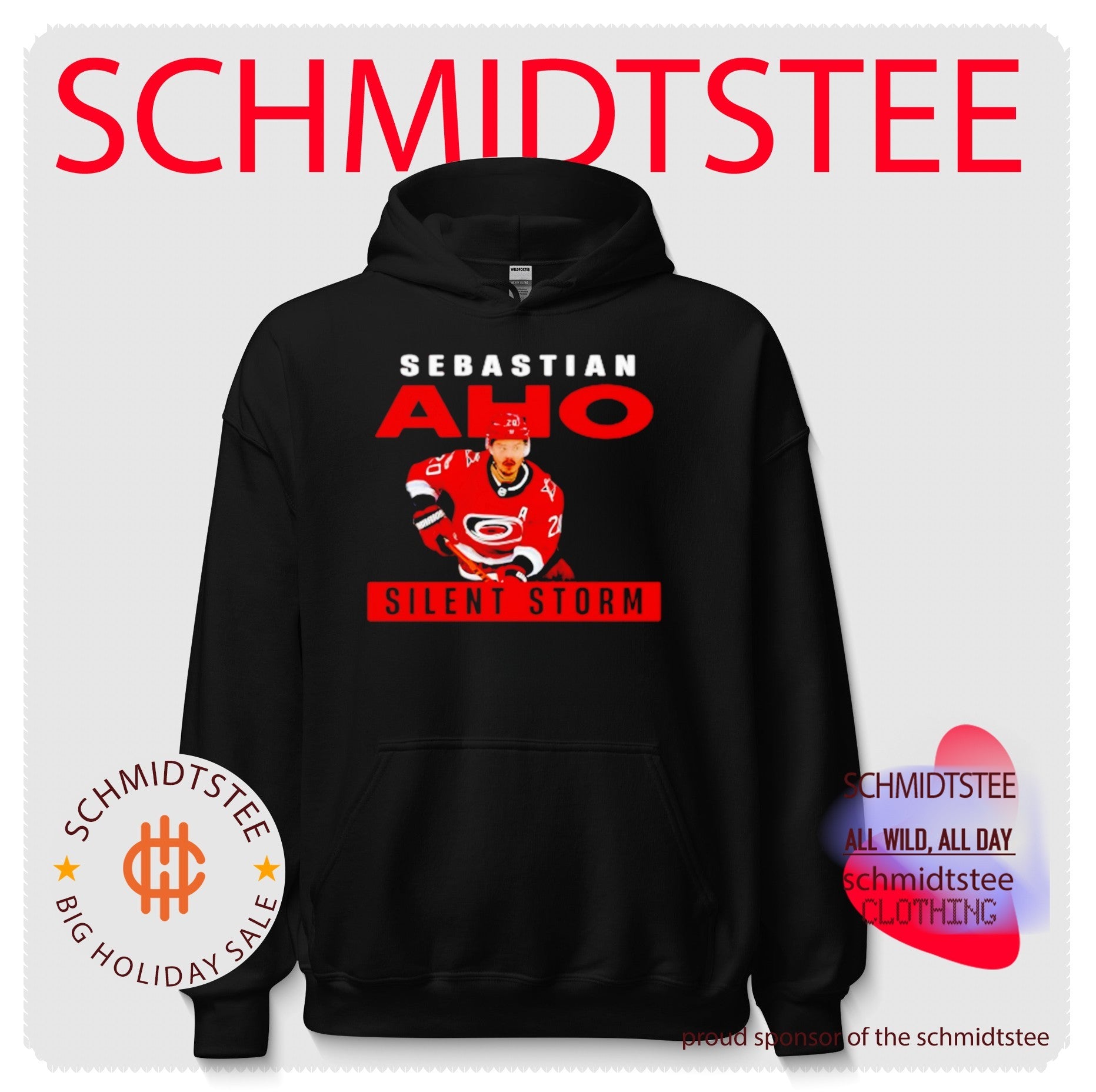 Sebastian Aho Silent Storm Carolina Hurricanes Hockey Fan Shirt