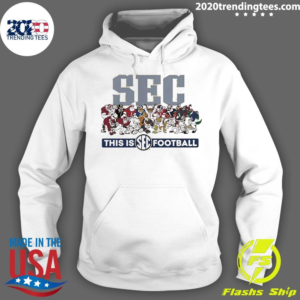 Sec This Is Football Mascot Teams Shirt