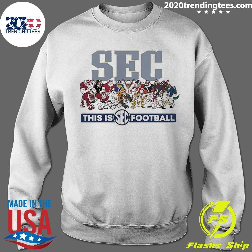 Sec This Is Football Mascot Teams Shirt