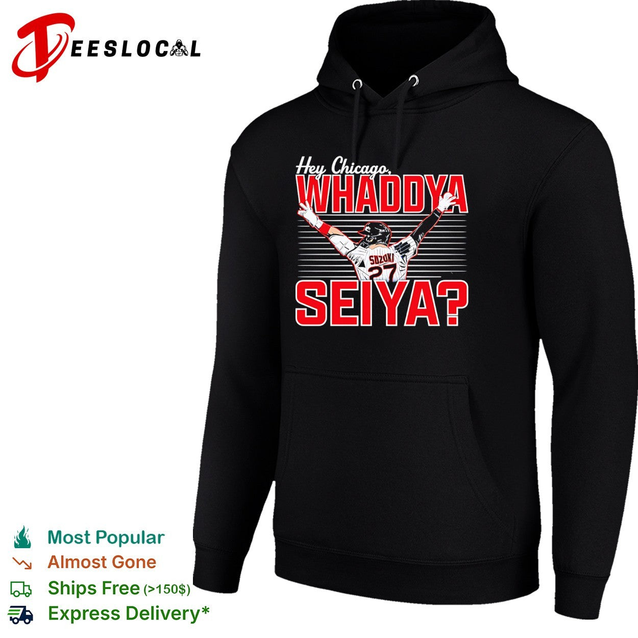 Seiya Suzuki Chicago Cubs hey whaddya player shirt