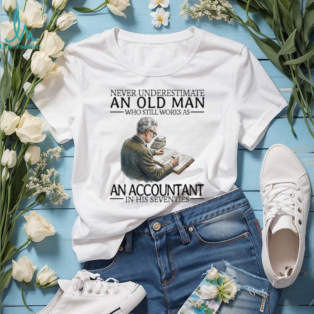 Senior Accountant Financial Auditor Career Retirement Shirt