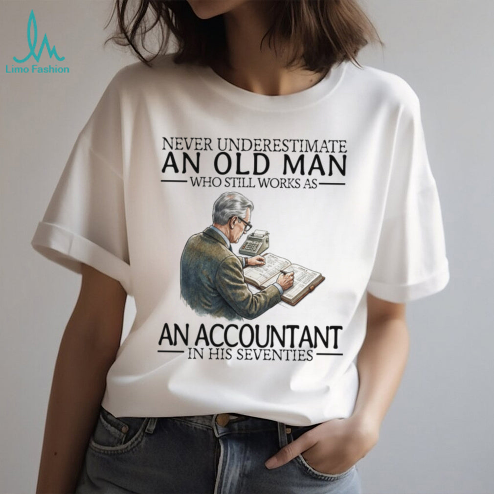 Senior Accountant Financial Auditor Career Retirement Shirt