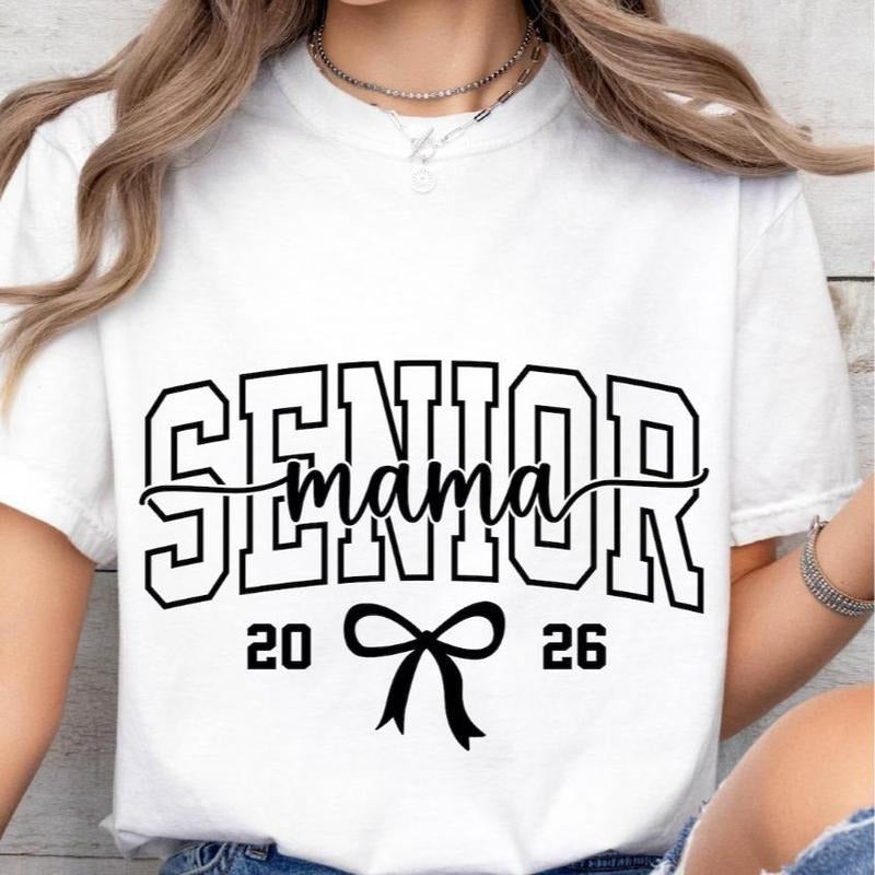 Senior Sunrise 2026 Boho Colorful High School Junior Retro T-Shirt for All Seasons Soft Comfortable Unisex Tee with...