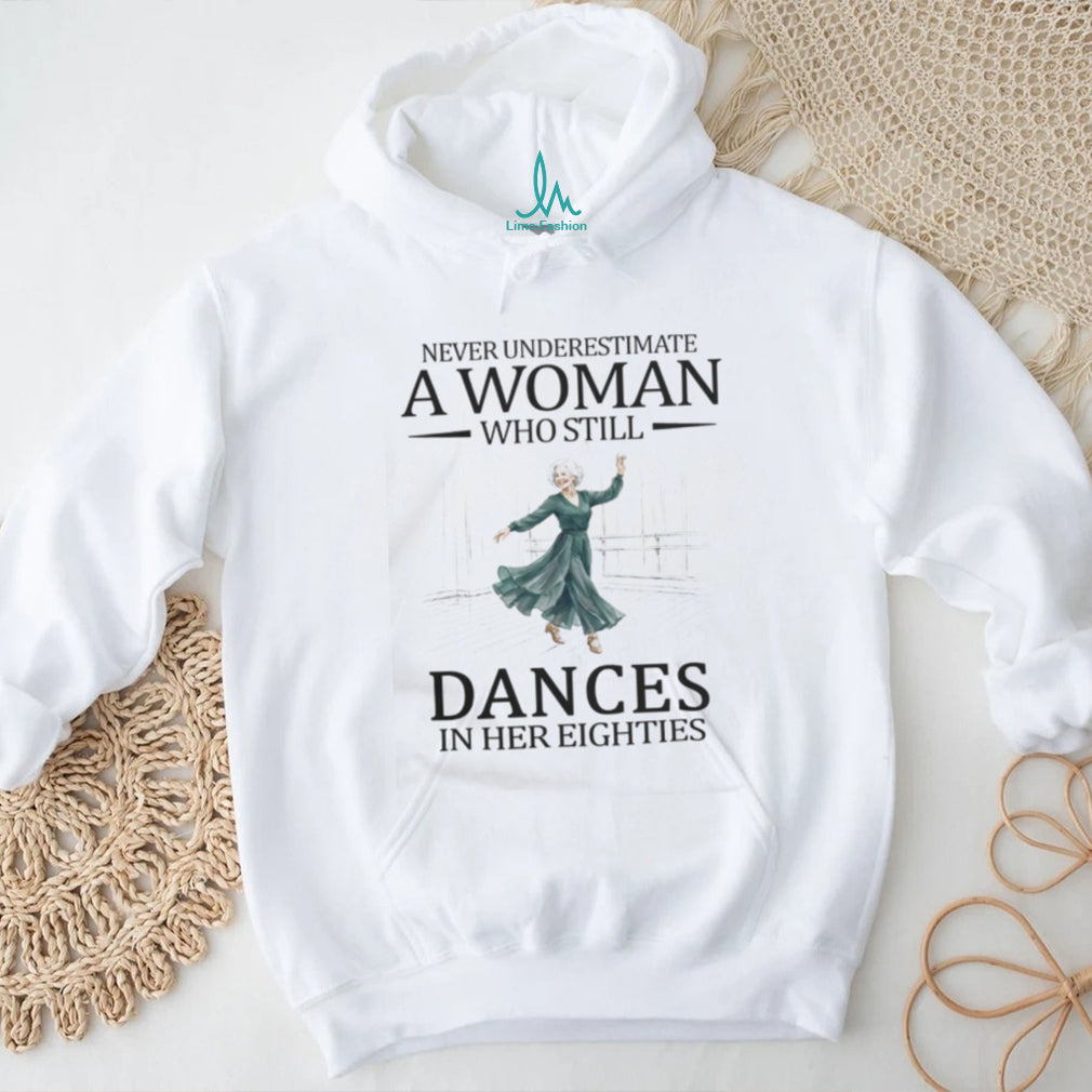 Senior Woman Ballroom Dancer Eighties Elegant Hobby T Shirt