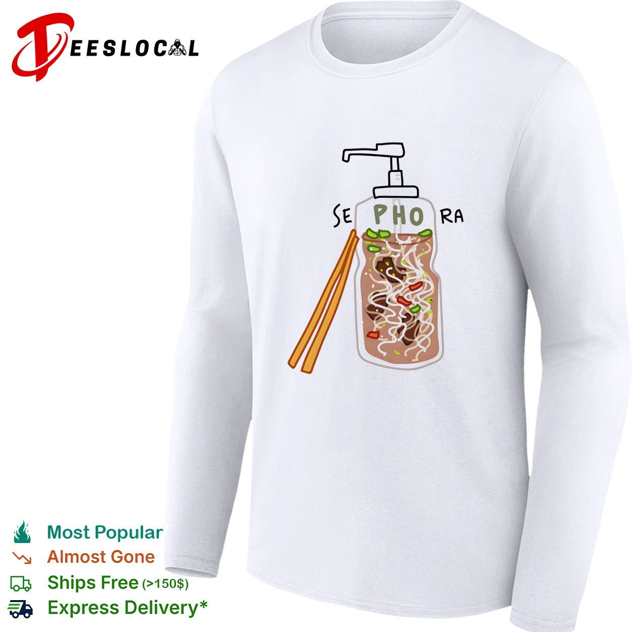 Sephora pho bottle shirt