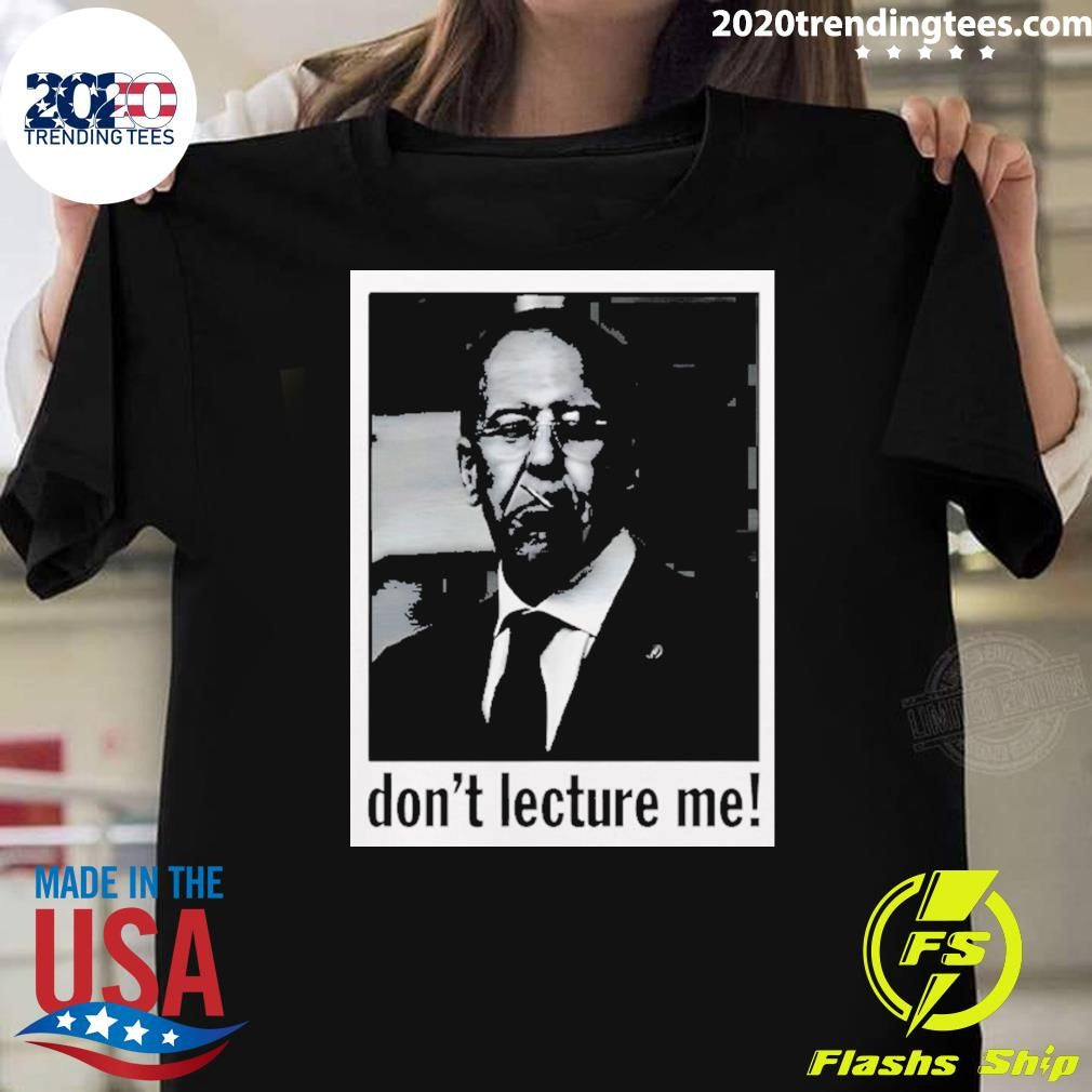 Sergey Viktorovich Lavrov Don’t Lecture Me Photo Vintage Shirt