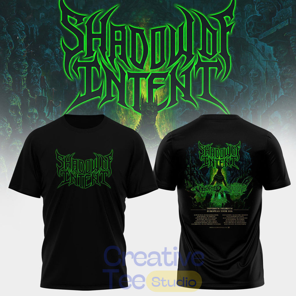 Shadow of Intent European Tour 2026 T-Shirt