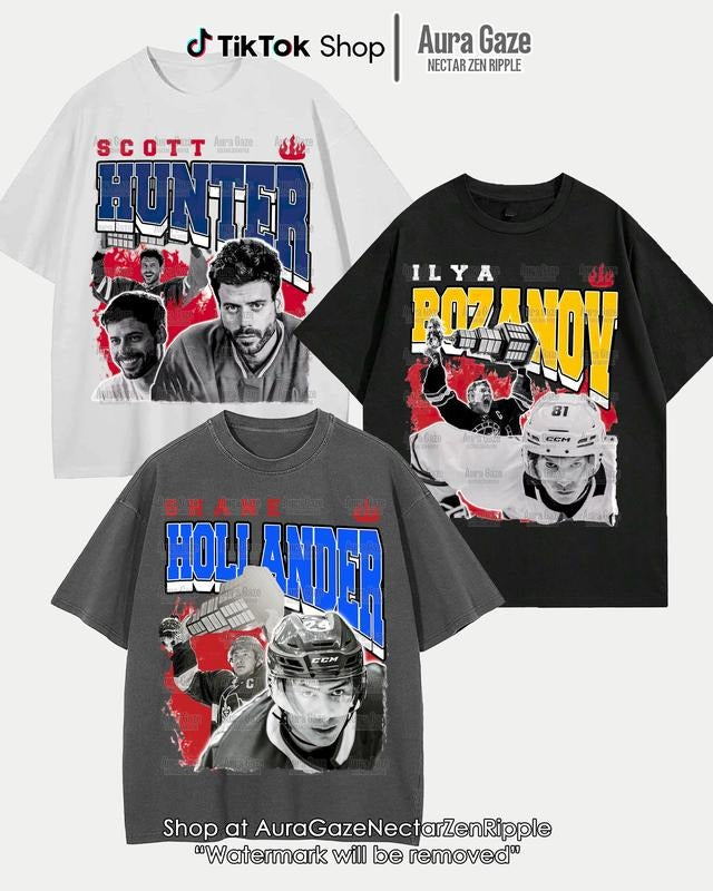 Shane Hollander, Ilya Rozanov and Scott Hunter Unisex T-Shirt For Fan, Heated Rivalry Shirt, Connor Storrie, Hudson...