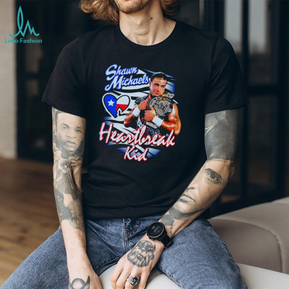 Shawn Michaels Heartbreak Kid Texas Wrestling Legend T Shirt