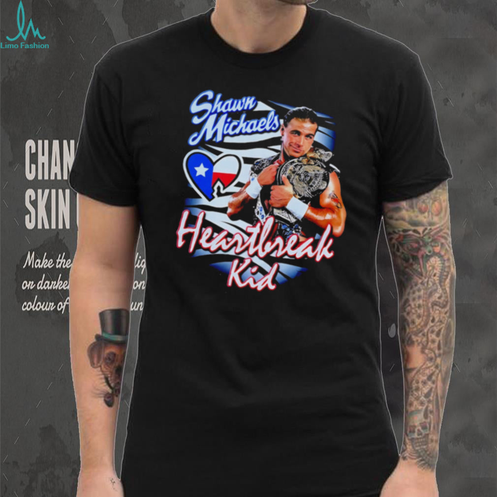 Shawn Michaels Heartbreak Kid Texas Wrestling Legend T Shirt