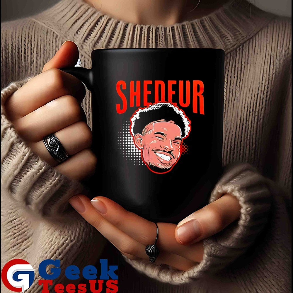 Shedeur Sanders big head Cleveland Browns shirt