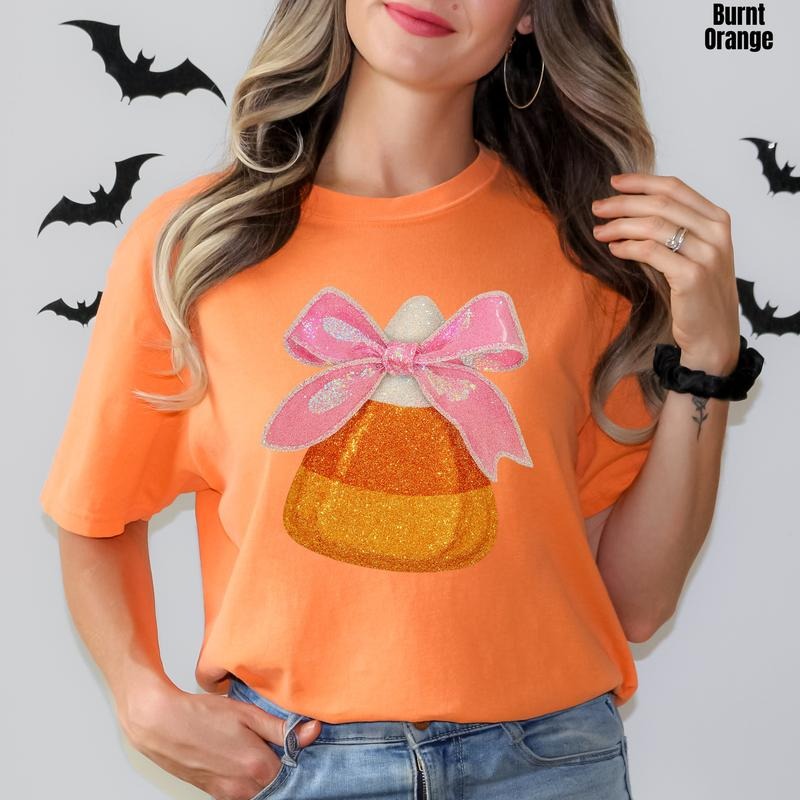 Shiny Candy Corn Comfort Colors T-Shirt 'NLB' Hoodie, Sweatshirt | PodTeesHub.com