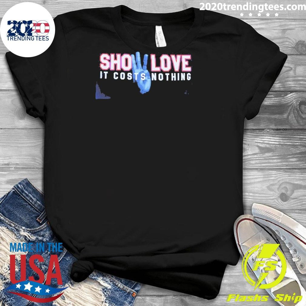 Show Love It Costs Nothing Buffalo Sabers Shirt
