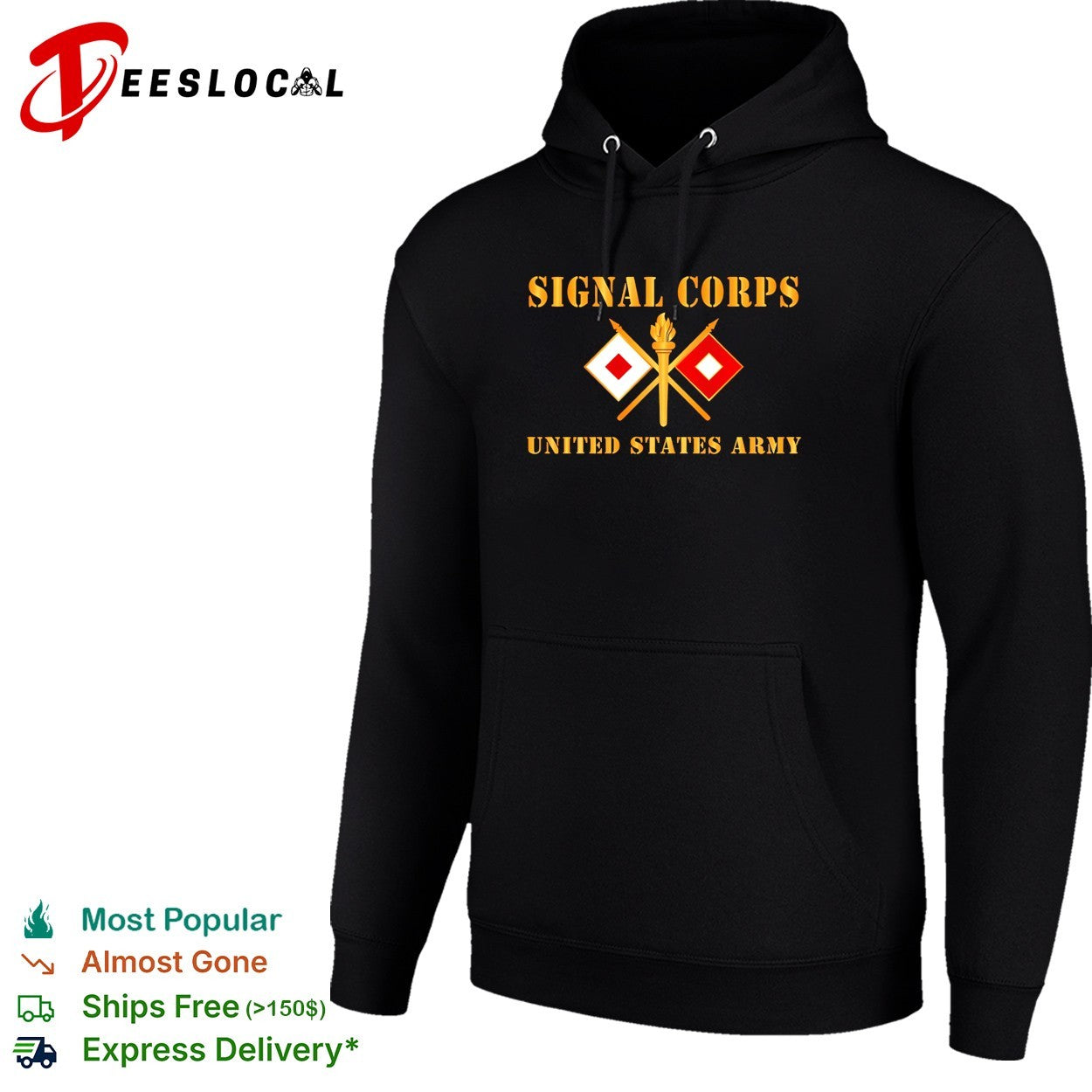 Signal Corps United States Army emblem shirt