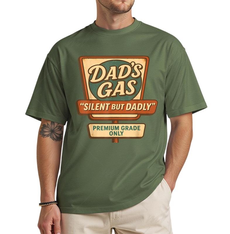 Silent But Dadly Funny Father's Day Fart Dad Farting T-Shirt 100% cotton Tee Hoodie, Sweatshirt | PodTeesHub.com