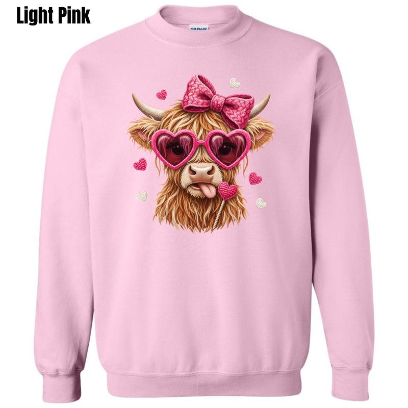 Silly Cow Valentine Sweatshirt 'CMNLB' T-Shirts, Hoodie | PodTeesHub.com