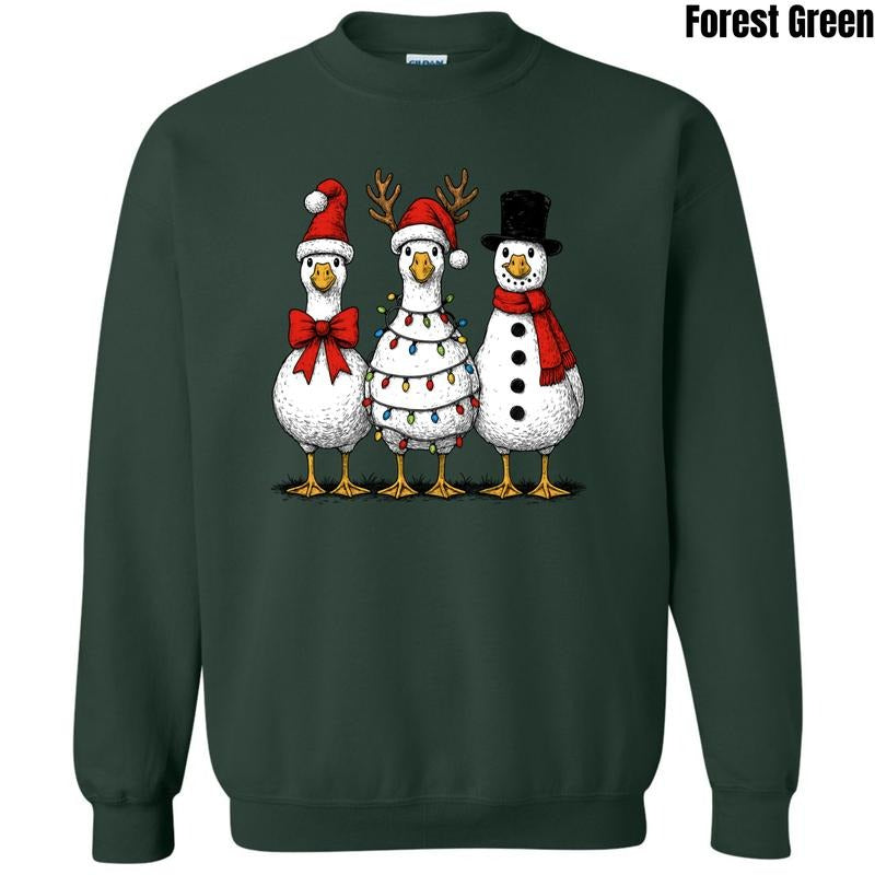 Silly Goose Christmas Sweatshirt 'NLB' T-Shirts, Hoodie | PodTeesHub.com