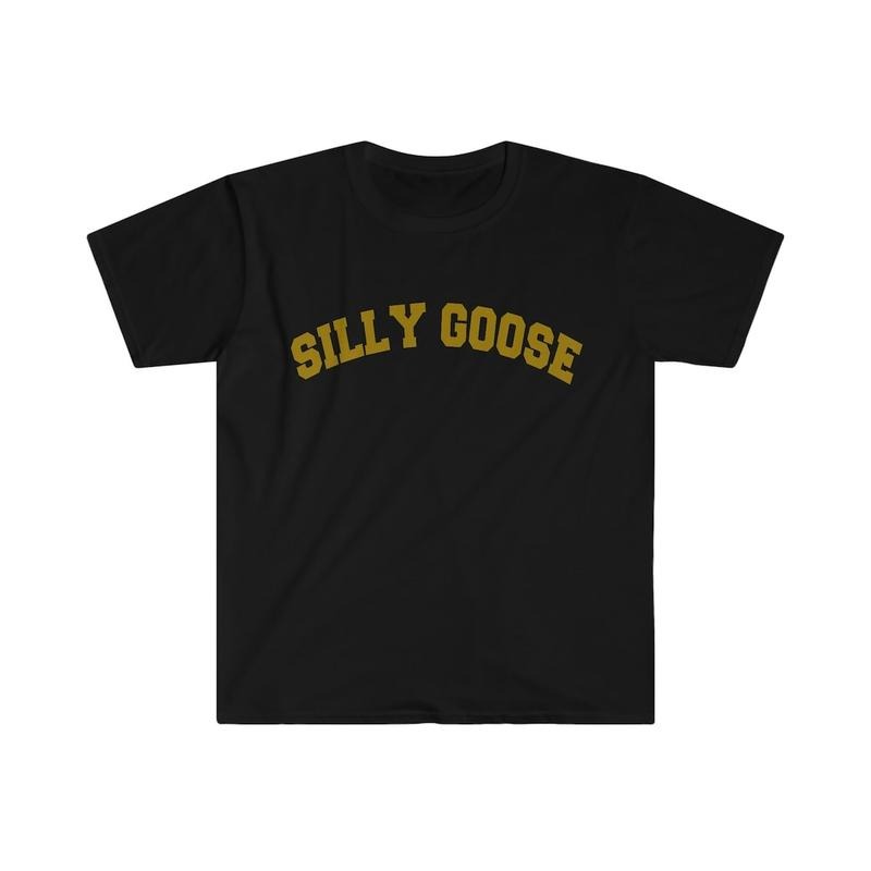 Silly Goose Varsity Style Funny Meme Tee Shirt Hoodie, Sweatshirt | PodTeesHub.com