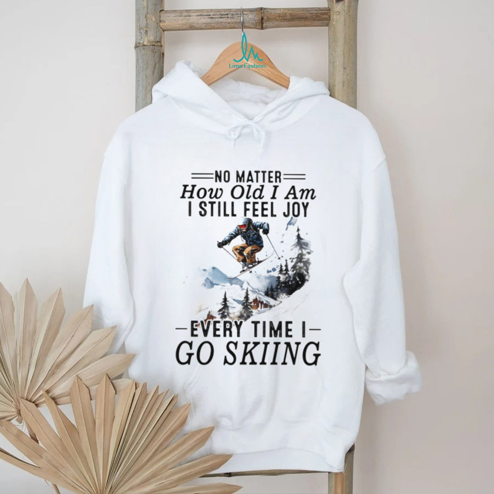 Skiing Athlete Winter Sports Mountain Life T Shirt