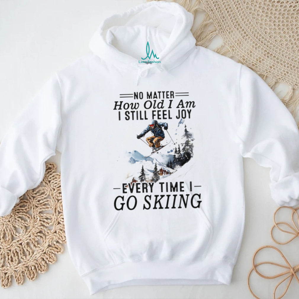 Skiing Athlete Winter Sports Mountain Life T Shirt