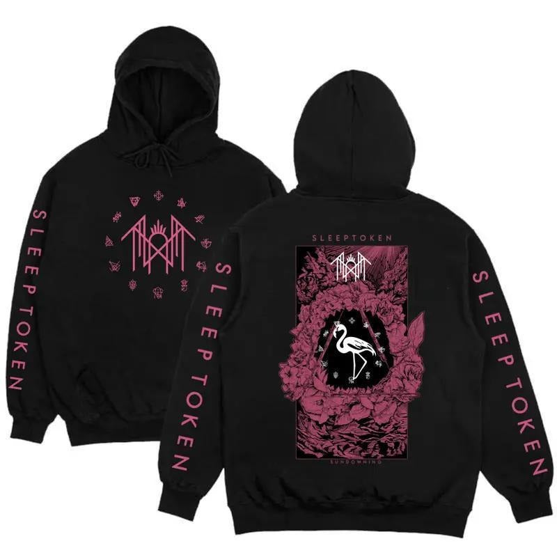 Sleep Token 2025 Tour Collection Hoodie, Sweatshirt, Tshirt, Even In Arcadia Flamingo T-shirt, Sleep Token Rose Heavy...