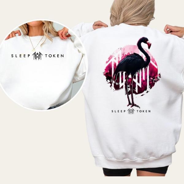 Sleep Token Flamingo Hoodie, Sweatshirt and T-Shirt, Sleep Token Tour 2025 Tee,New Song Concert Tour, Even in Arcadia...