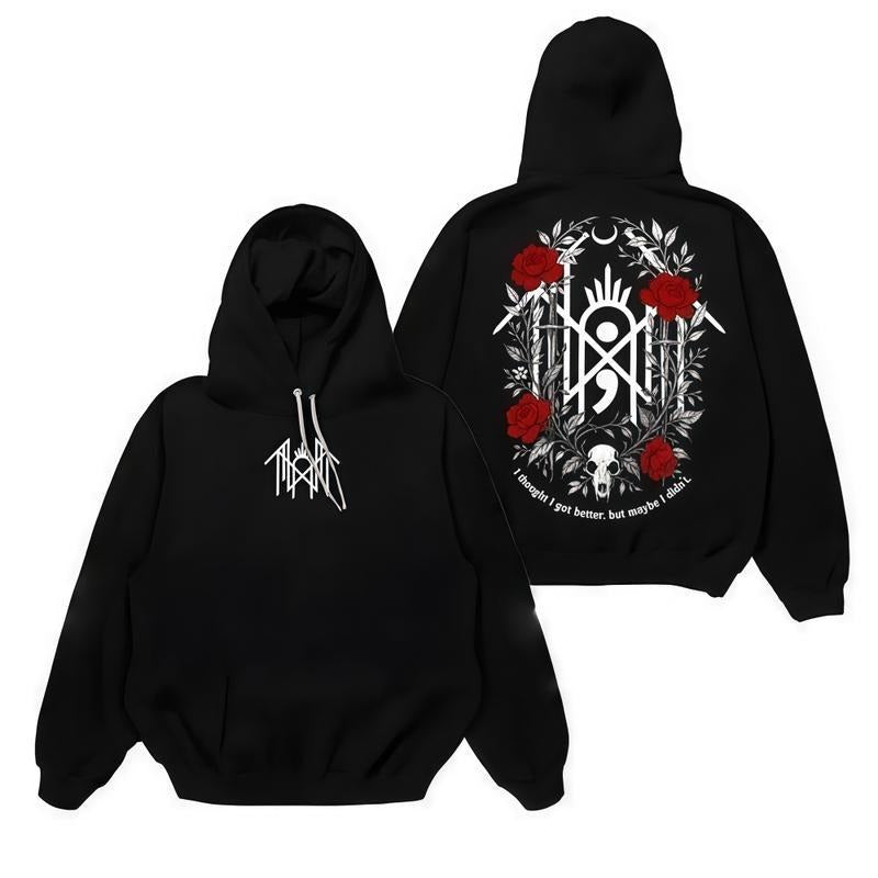 Sleep Token Flowers Red Logo Sweatshirt, Hoodie, Sleep Token Tour 2025 Tee New Song Concert Tour, Gift for Fan, Even in...