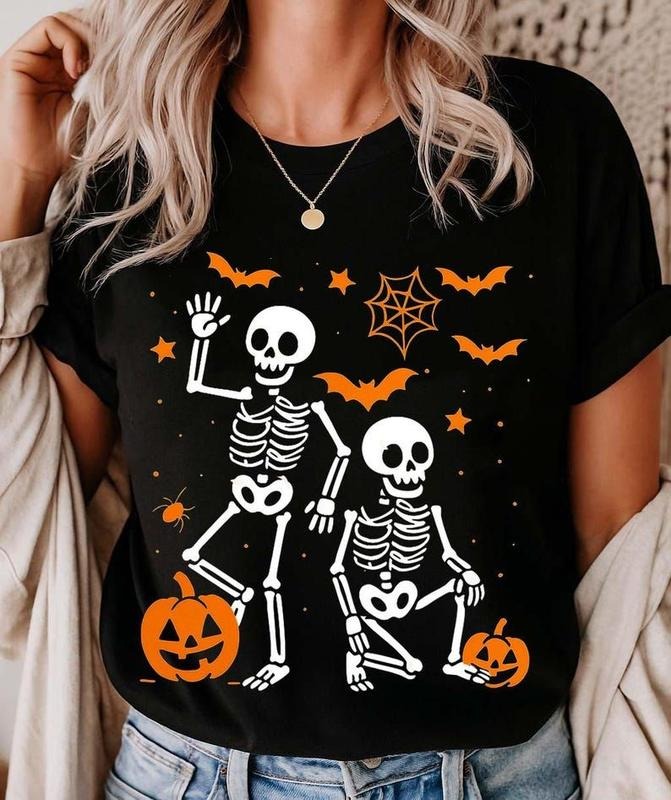 Slightly Subtle Anti Trump Halloween Skeleton T-Shirt, Funny Trump FDT Sweatshirt, Spooky Season, Political Satire...