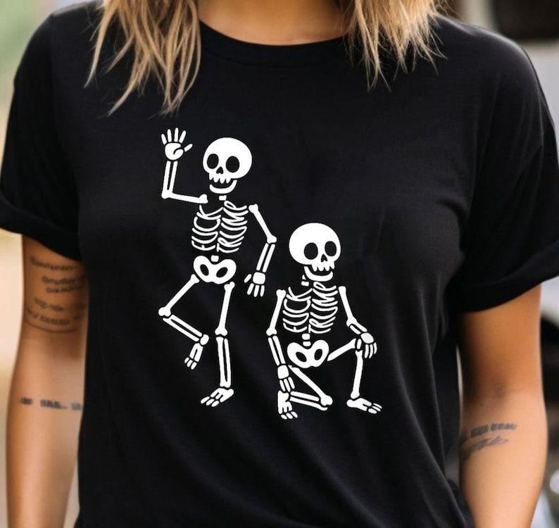 Slightly Subtle Anti Trump Halloween Skeleton T-Shirt, Funny Trump FDT Sweatshirt, Spooky Season, Political Satire...