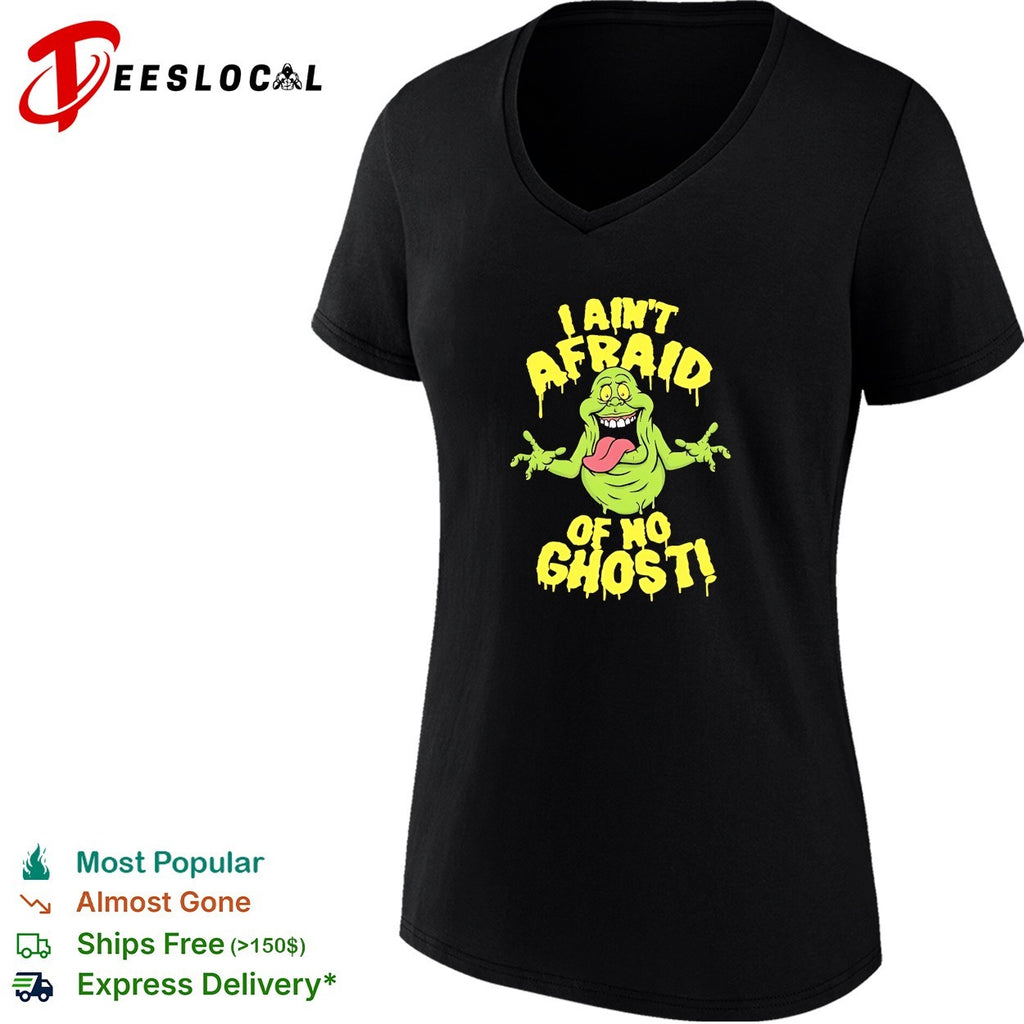 Slimer I ain’t afraid of no ghost Ghostbusters shirt
