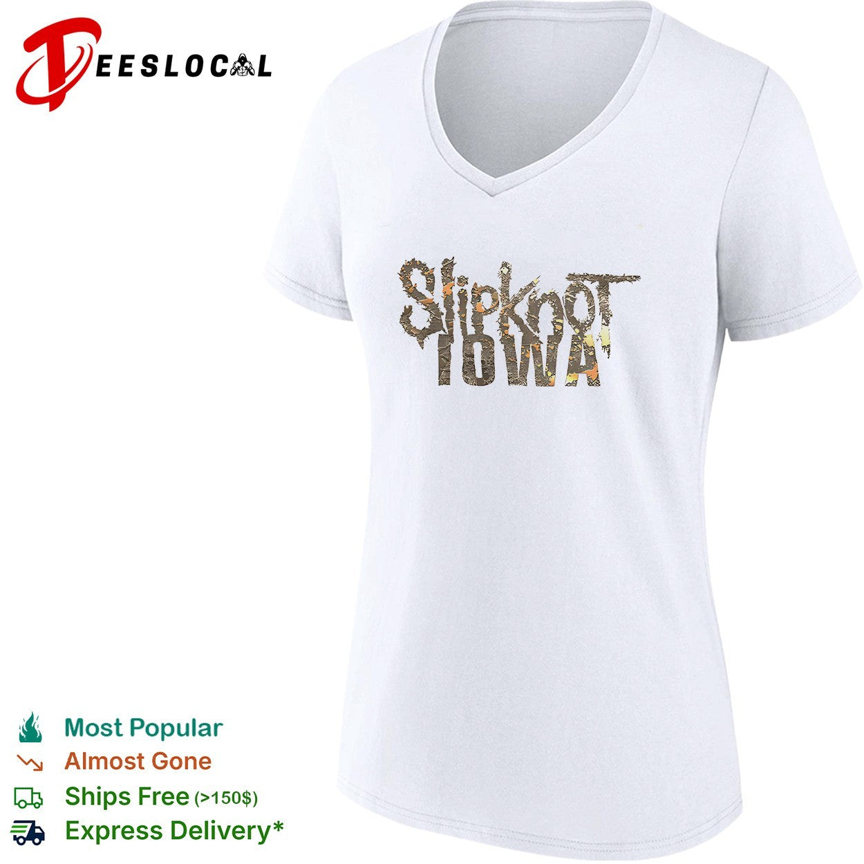 Slipknot Iowa band shirt