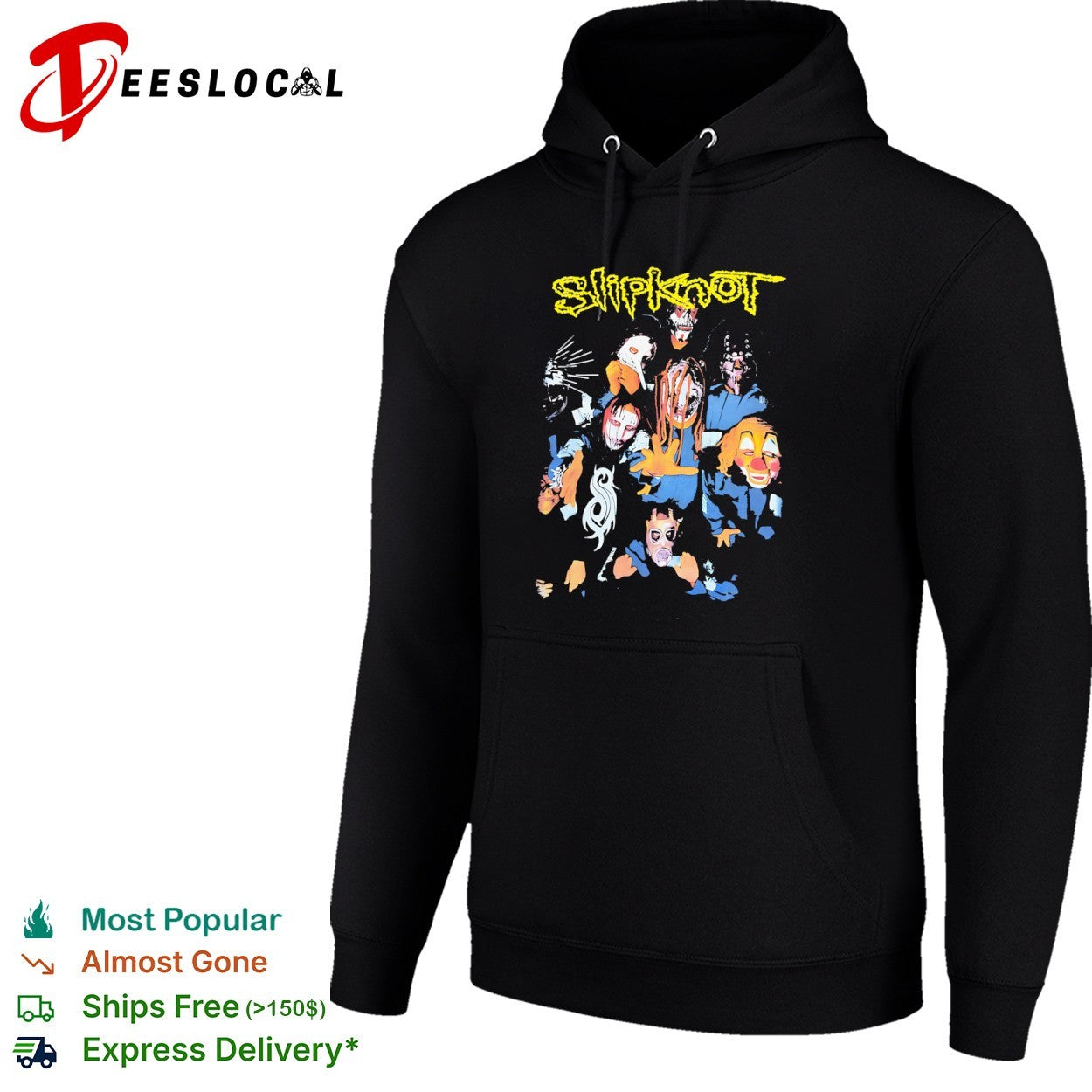 Slipknot band members Iowa era self titled debut album shirt