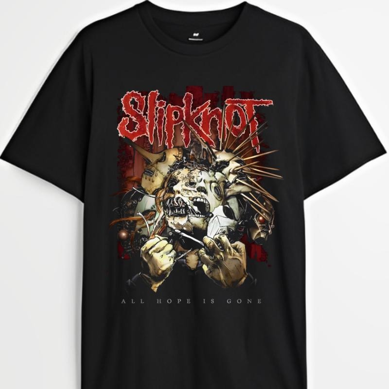 Slippknott T-shirt & Sweatshirt, All Hope Is Gone Graphic Tee, Anime & Manga Gifts Hoodie | PodTeesHub.com