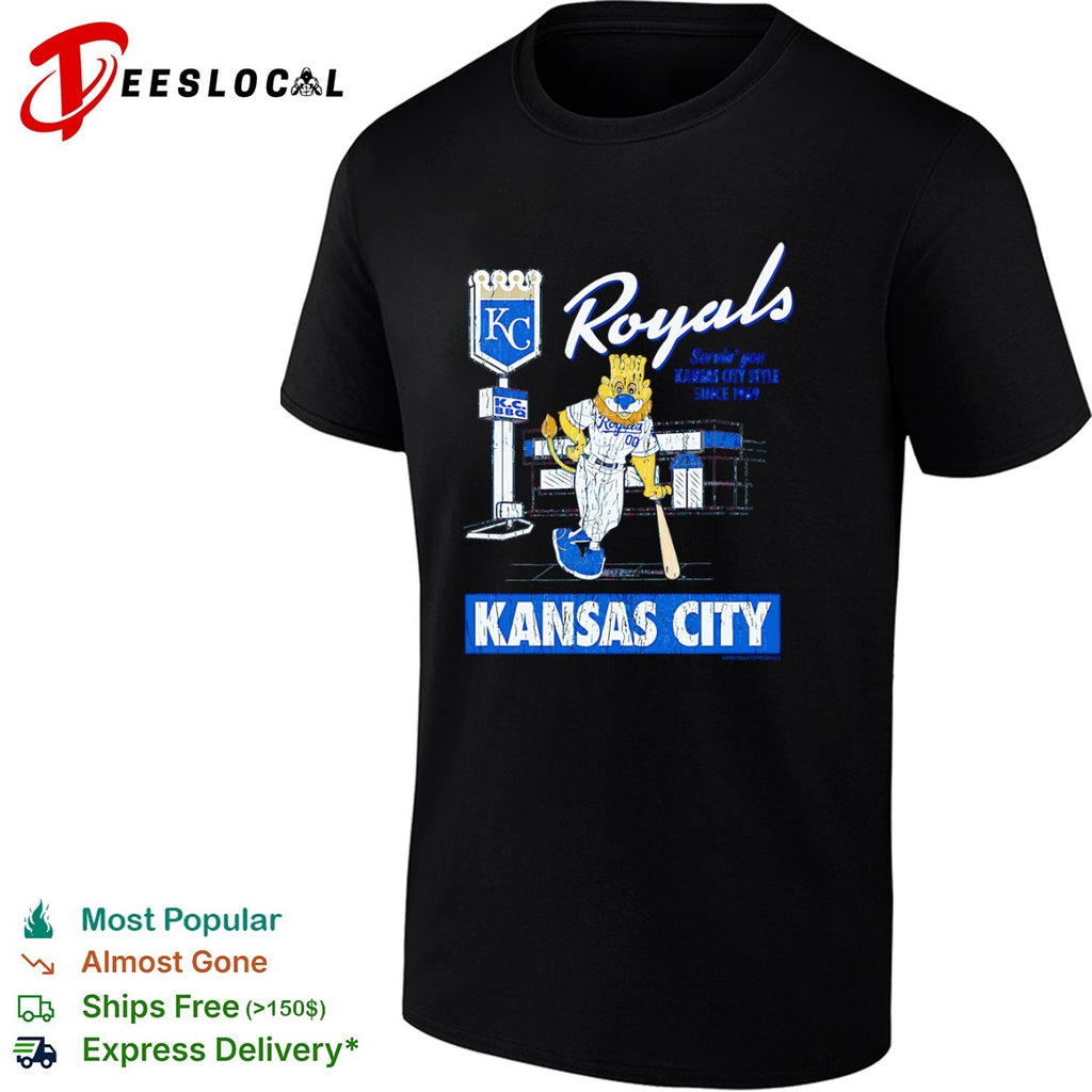 Sluggerrr Kansas City Royals MLB Servin you Kansas City style since 1969 shirt
