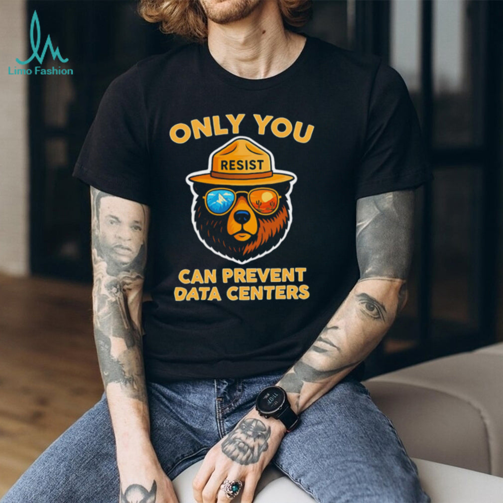 Smokey Bears only you can prevent data centers vintage shirt