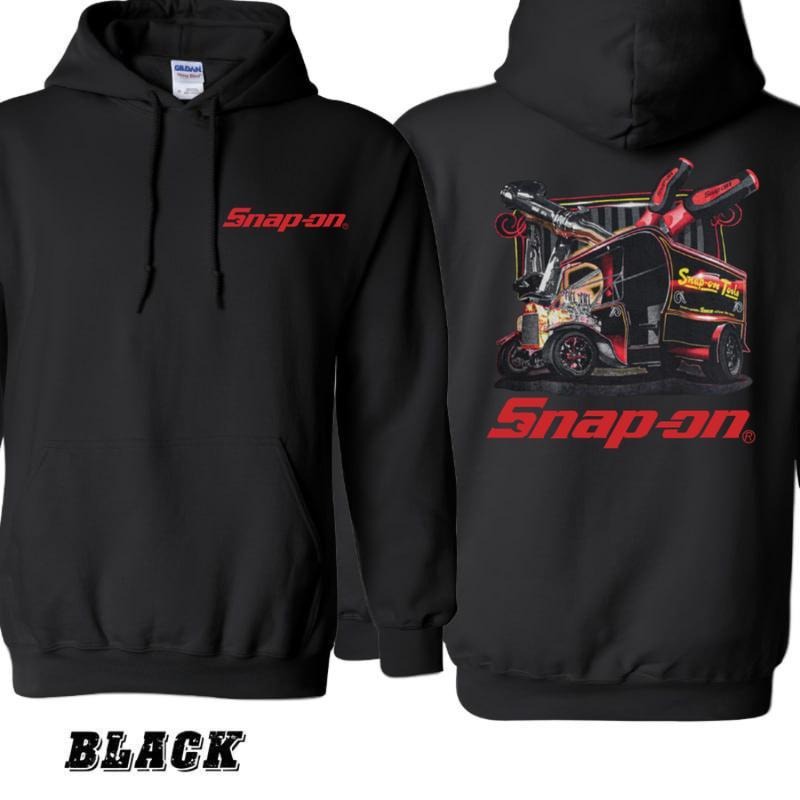 Snap-On Tools Crewneck Hoodie Classic Lines Graphic Design , Durable Unisex Sweatshirt for Tool Lovers - Unisex For Men...