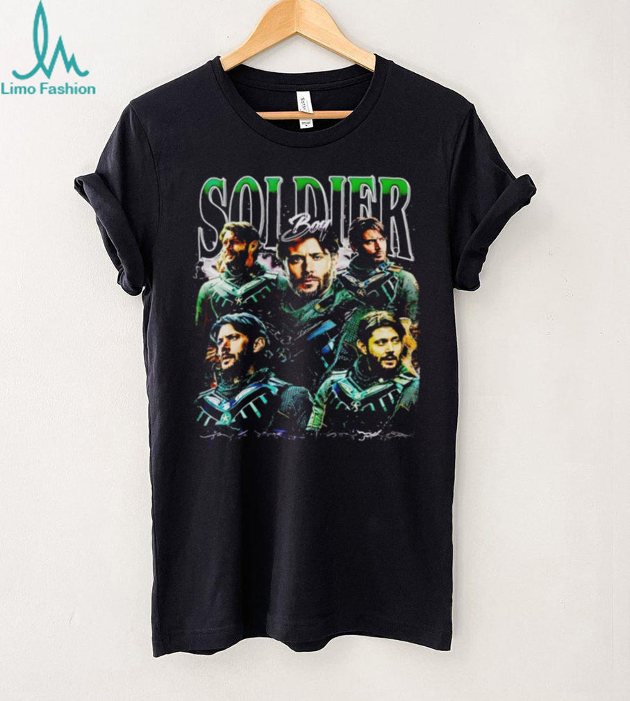 Soldier Boy The Boys Retro Bootleg Vintage 90s Style Hero T Shirt