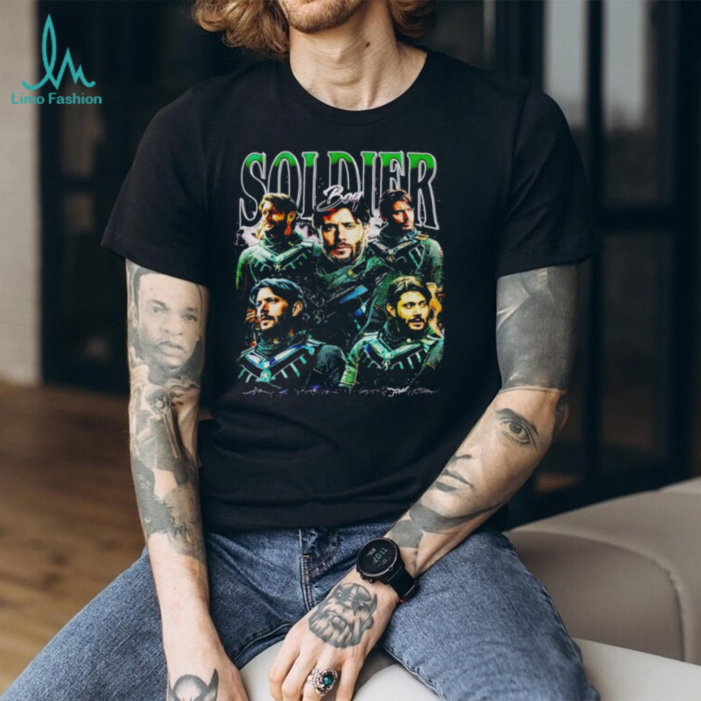 Soldier Boy The Boys Retro Bootleg Vintage 90s Style Hero T Shirt