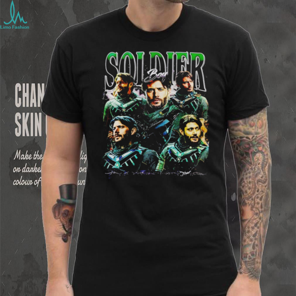 Soldier Boy The Boys Retro Bootleg Vintage 90s Style Hero T Shirt