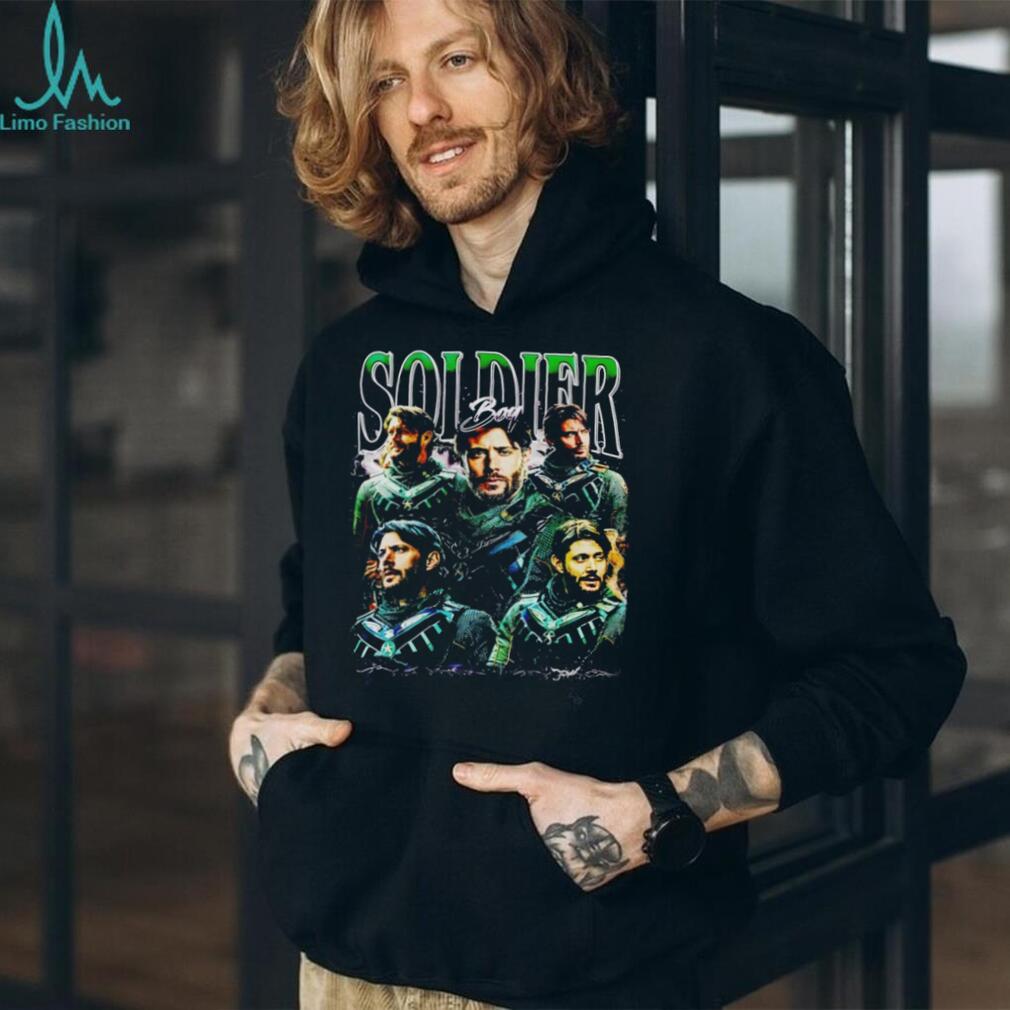 Soldier Boy The Boys Retro Bootleg Vintage 90s Style Hero T Shirt
