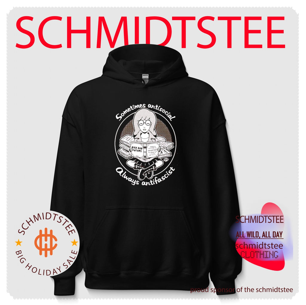 Sometimes antisocial always antifascist shirt