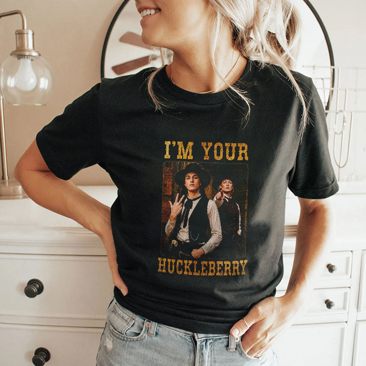 Sophie Cunningham And Caitlin Clark I’m Your Huckleberry Doc Holliday Tombstone Quote T Shirt