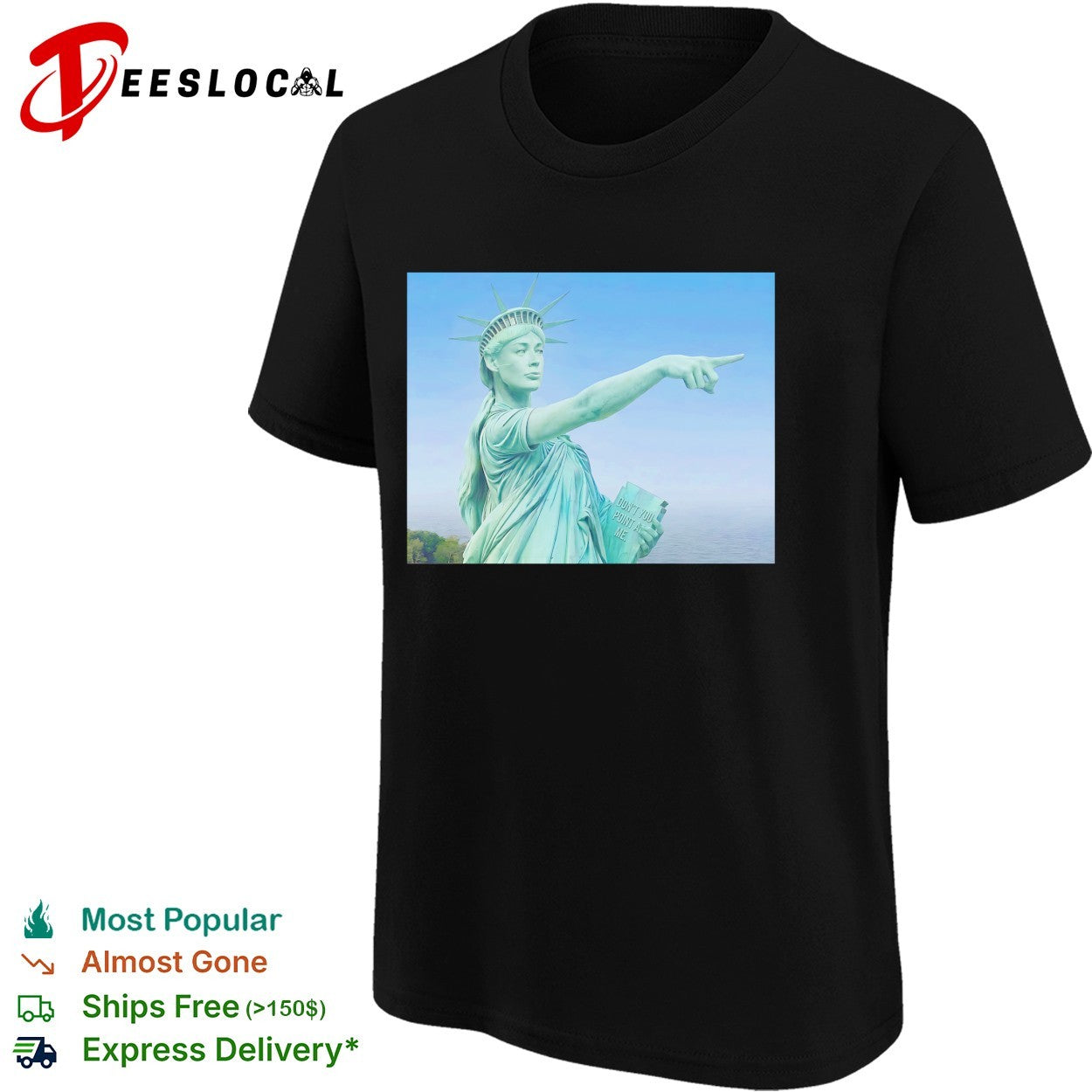 Sophie Cunningham x Statue Of Liberty pointing don’t you point at me shirt