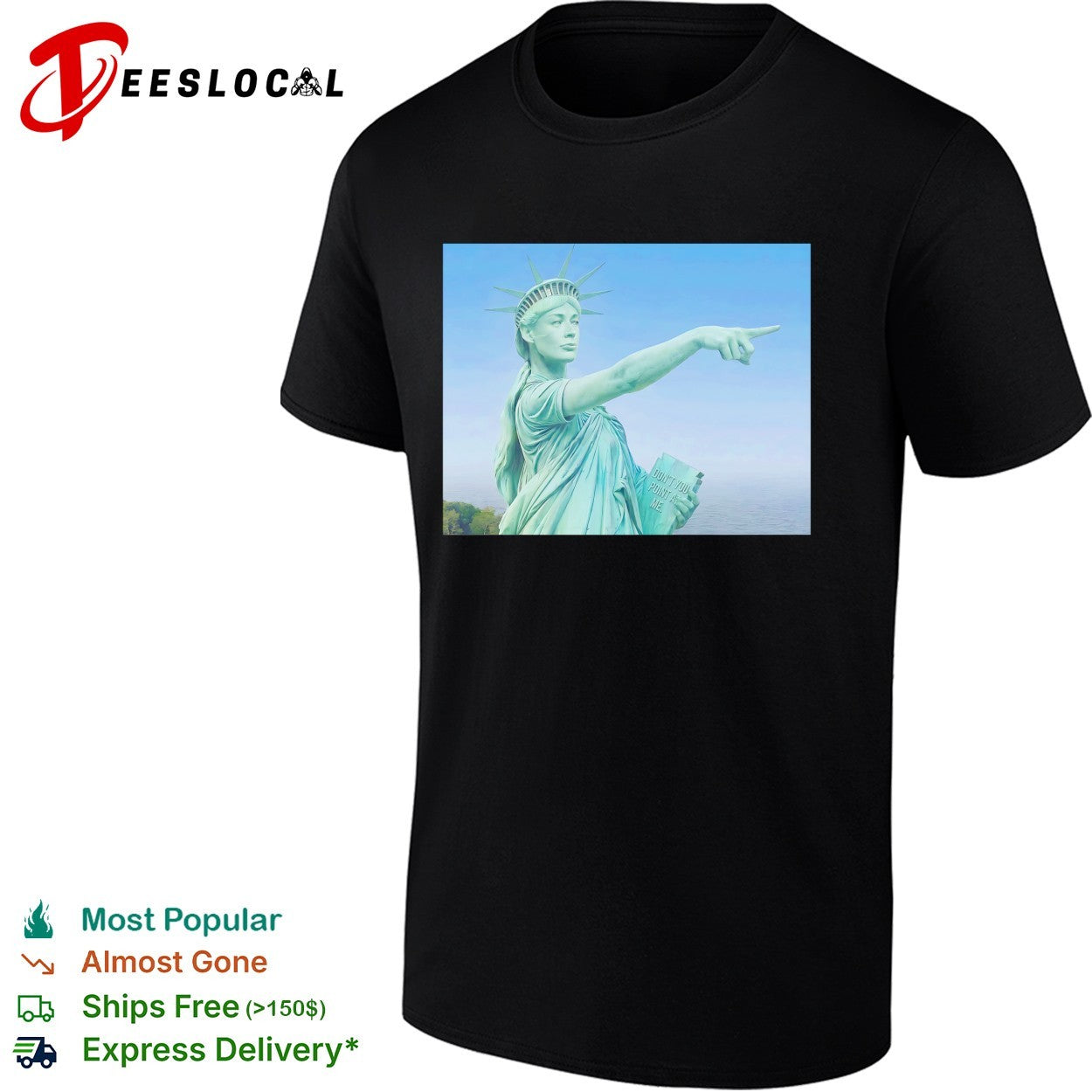 Sophie Cunningham x Statue Of Liberty pointing don’t you point at me shirt