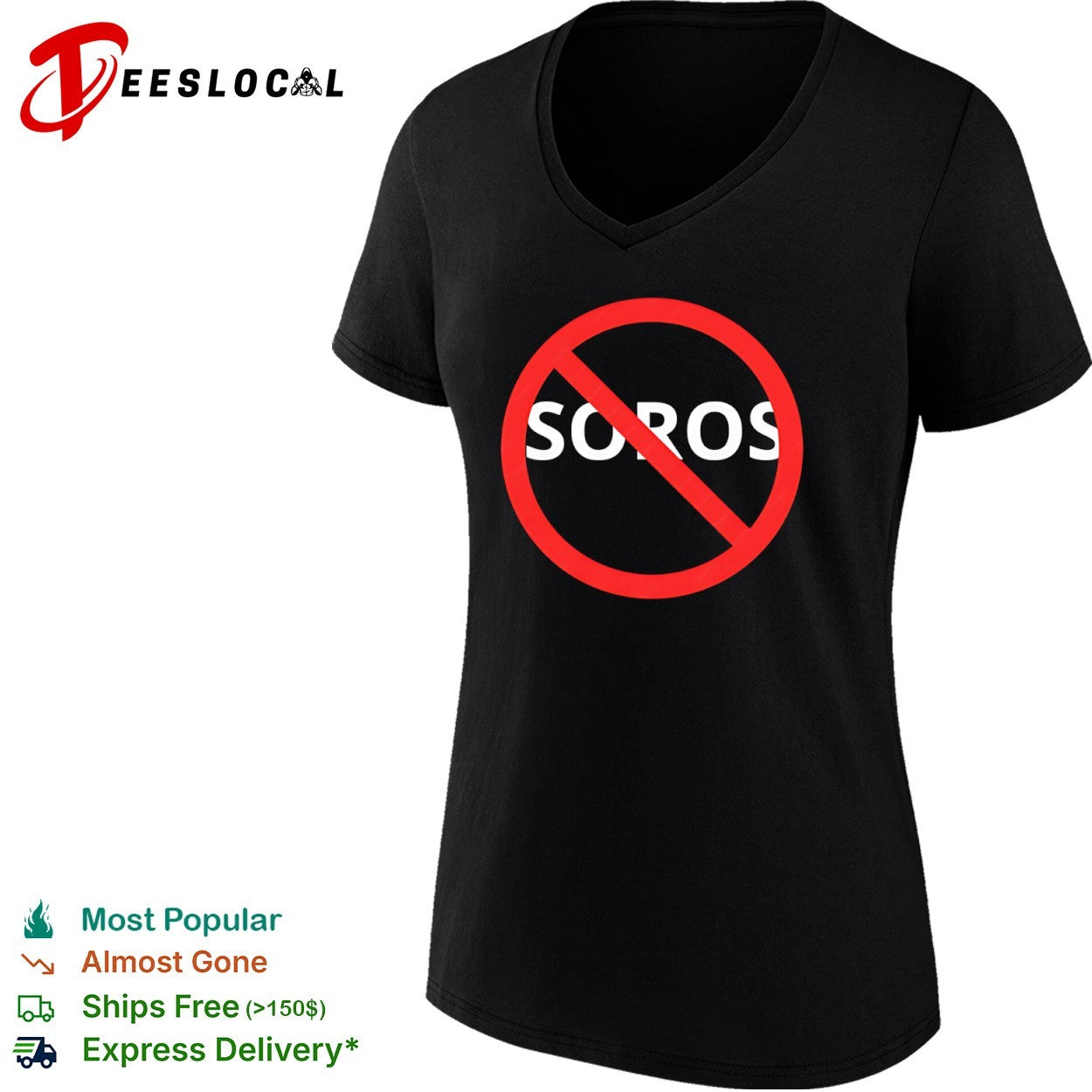 Soros No Symbol Protest shirt