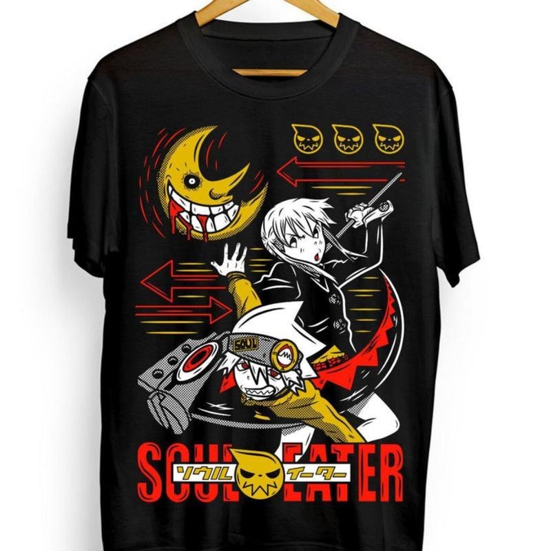 Soul Eater T-Shirt Death the Kid Japanese Anime Manga Black Star Shirt All Size Hoodie, Sweatshirt | PodTeesHub.com
