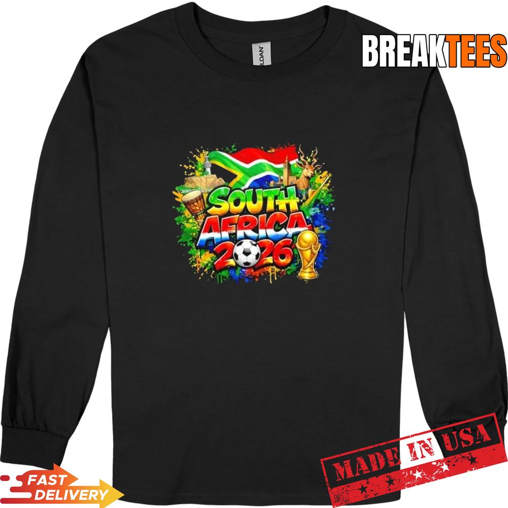 South Africa North America Soccer Tournament 2026 T-Shirt