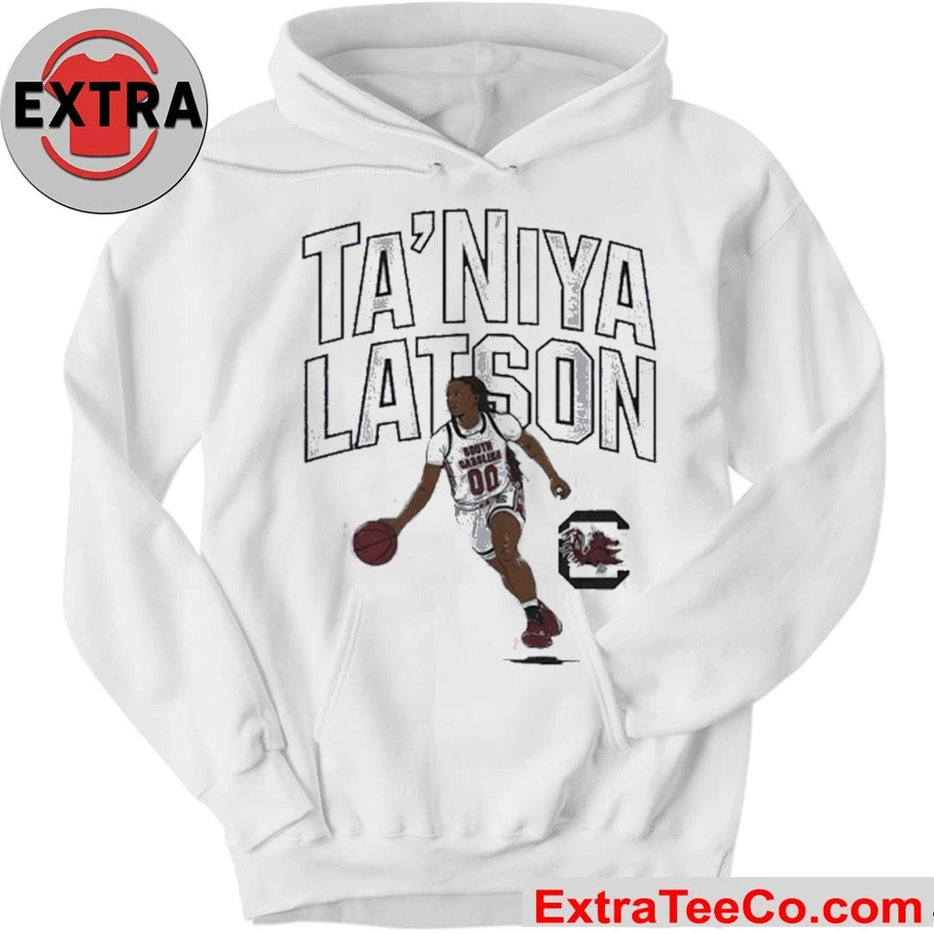 South Carolina Gamecocks Basketball Ta’Niya Latson player pose Logo Shirt