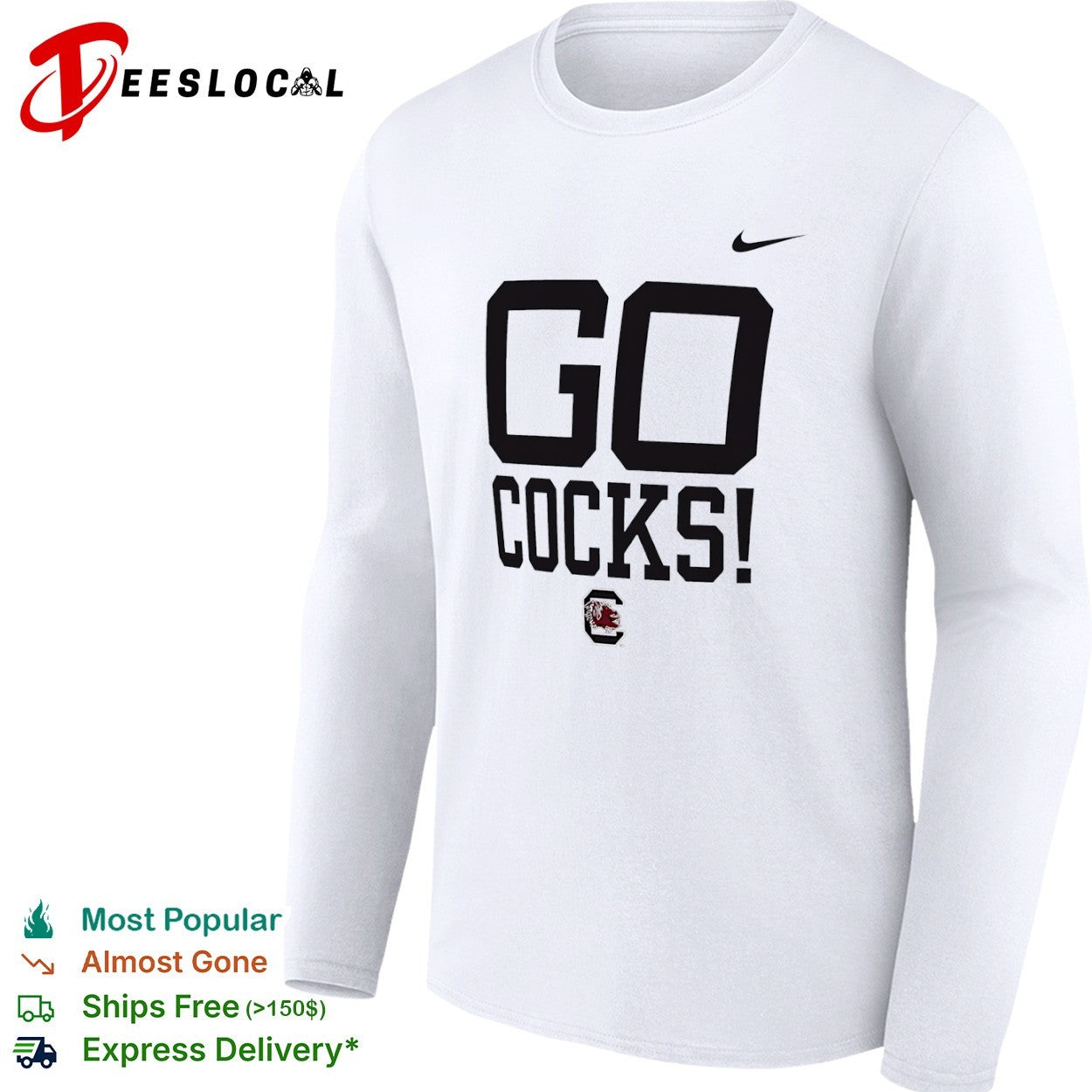 South Carolina Gamecocks Go Cocks NCAA University of South Carolina team shirt